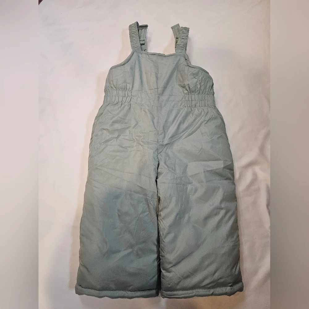 Carter's Toddler Snow Pants/Snow Bib- Mint Green- 18 Month
